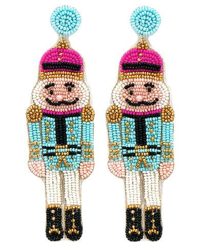 Christmas earrings nutcrackers