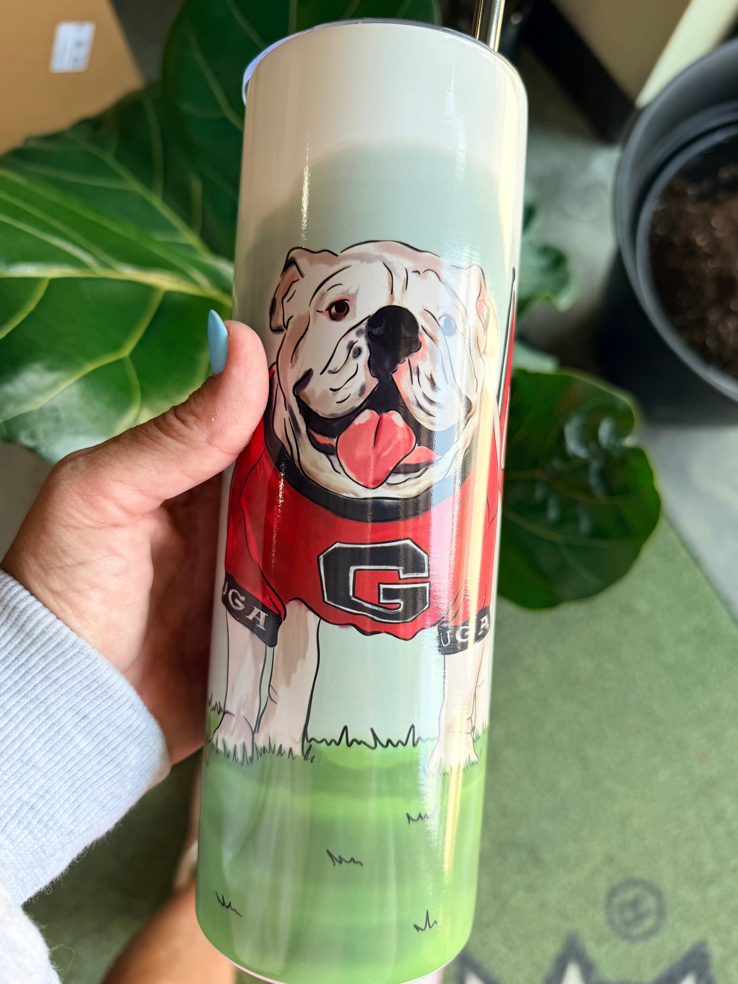 Bulldog tumbler licensed