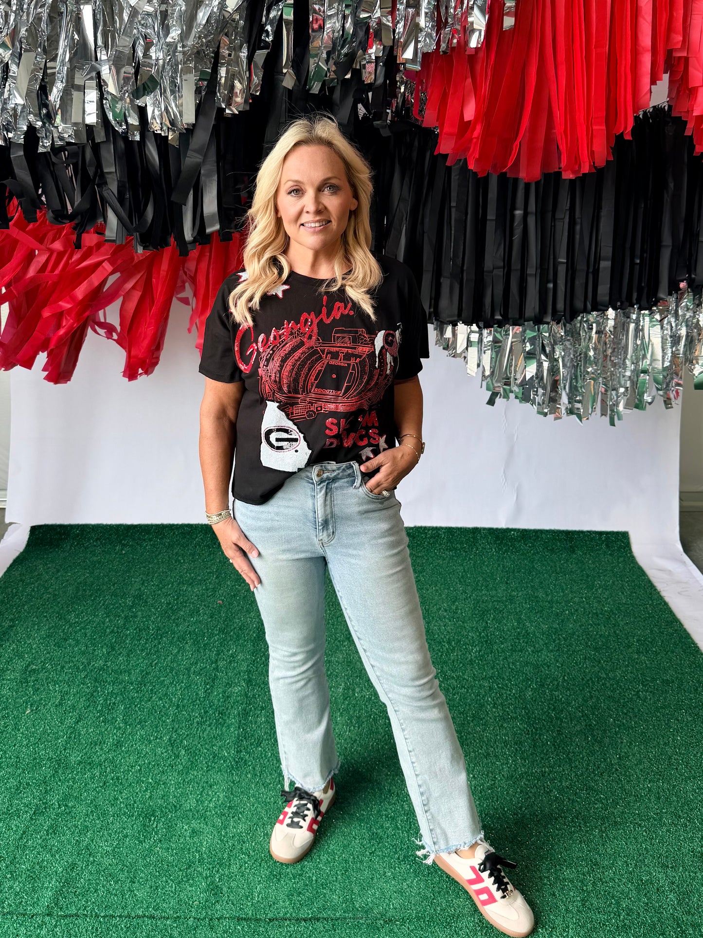 The 4th quarter sequin tee licensed