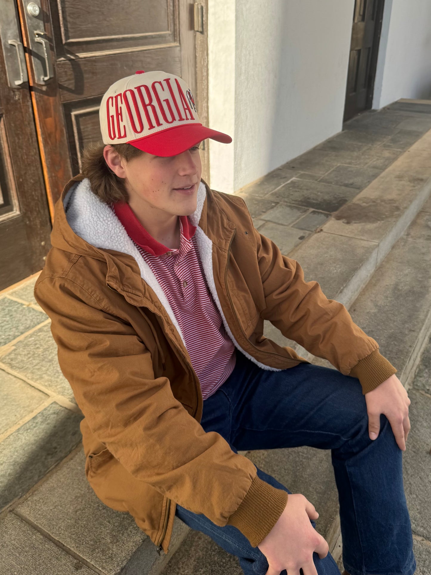 Canvas trucker hat licensed