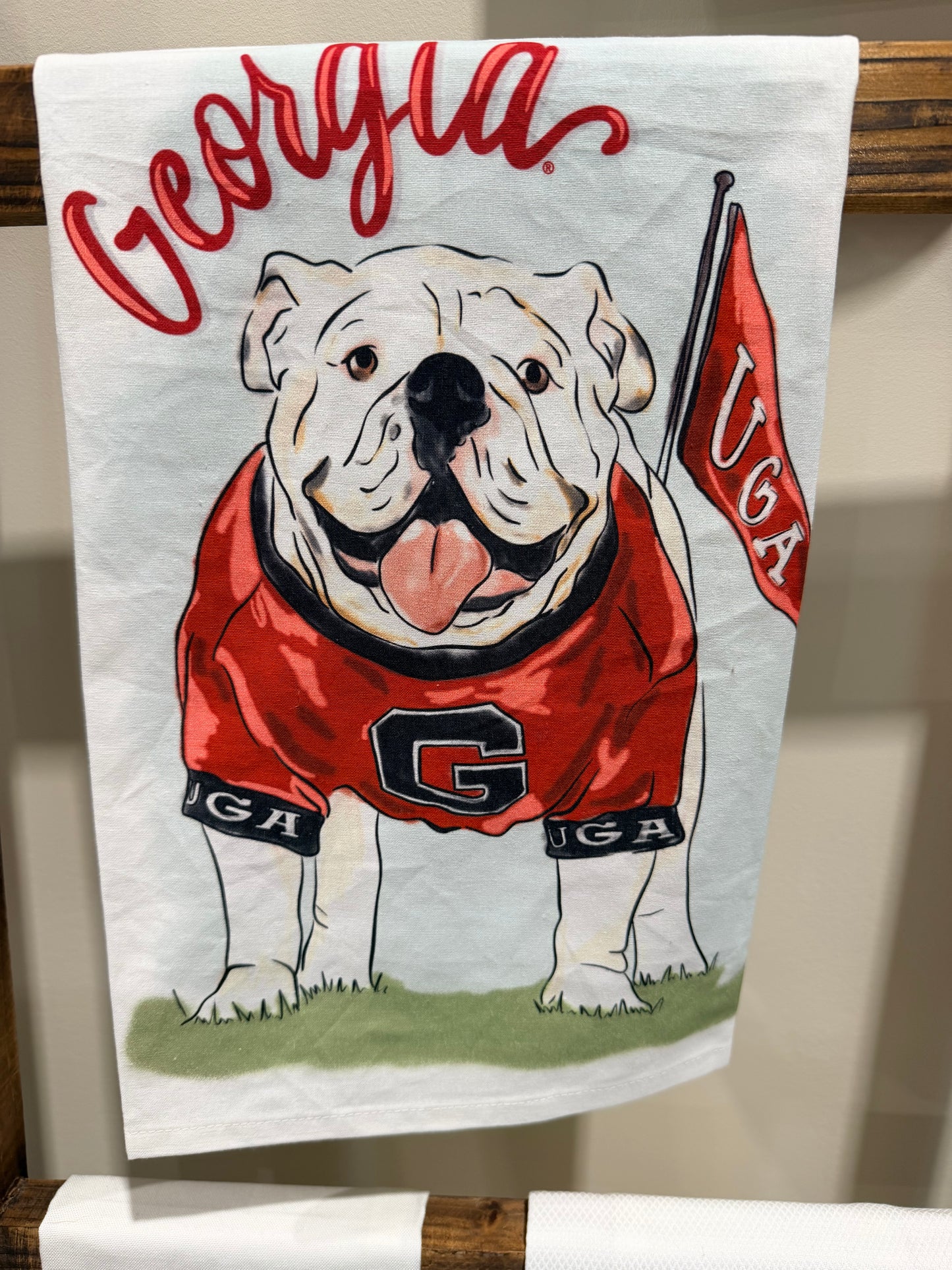 Licensed tea towel dawg