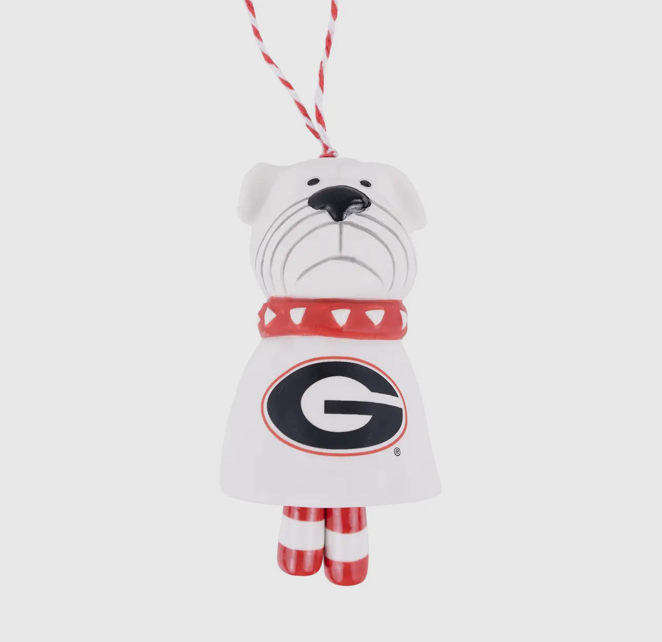 UGA dawg ornament licensed ceramic