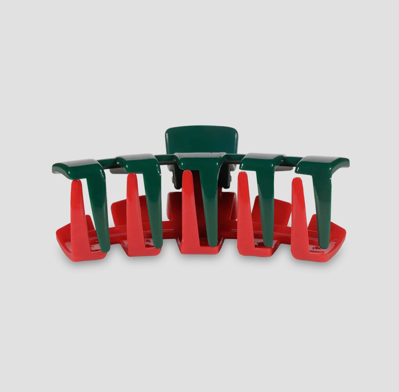 Teleties medium hair clip Christmas colors