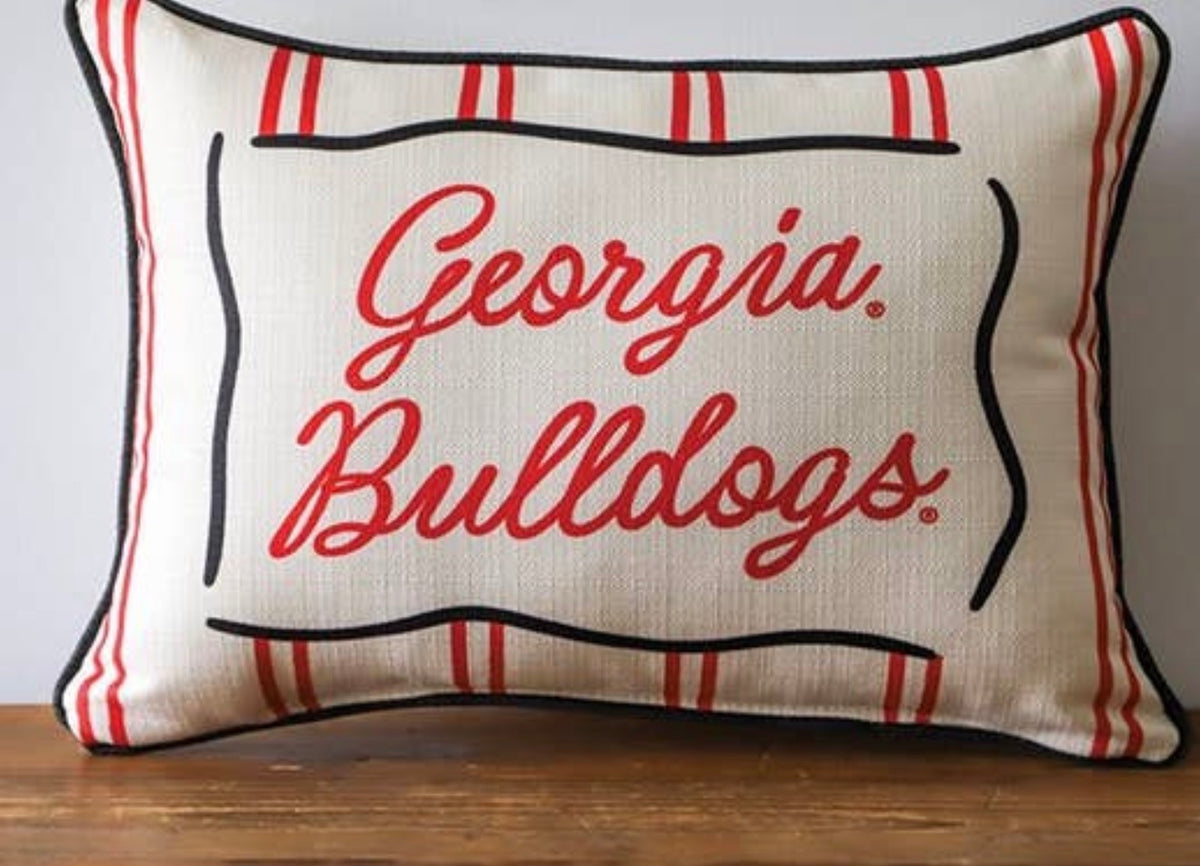 Licensed pillow Georgia Bulldogs