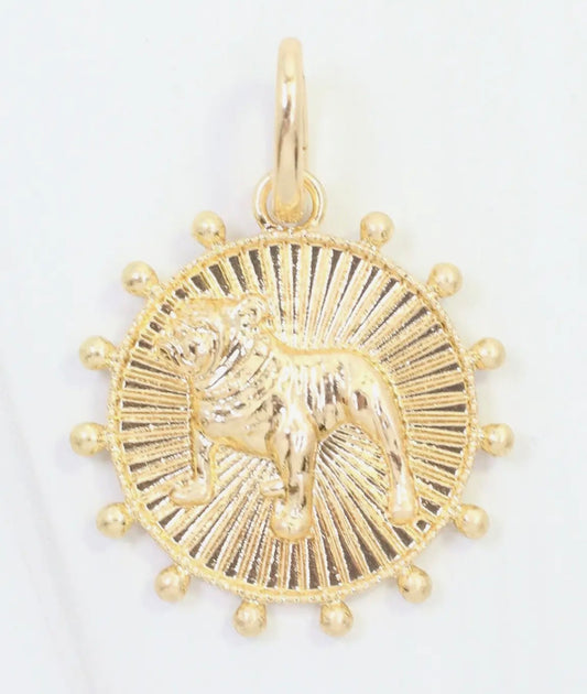 Gold medallion bulldog