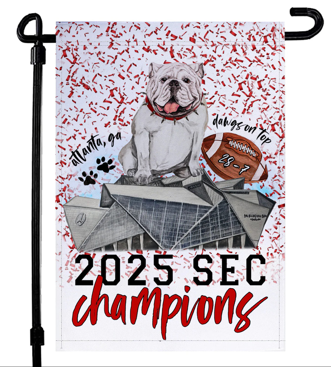 2025 champions garden flag