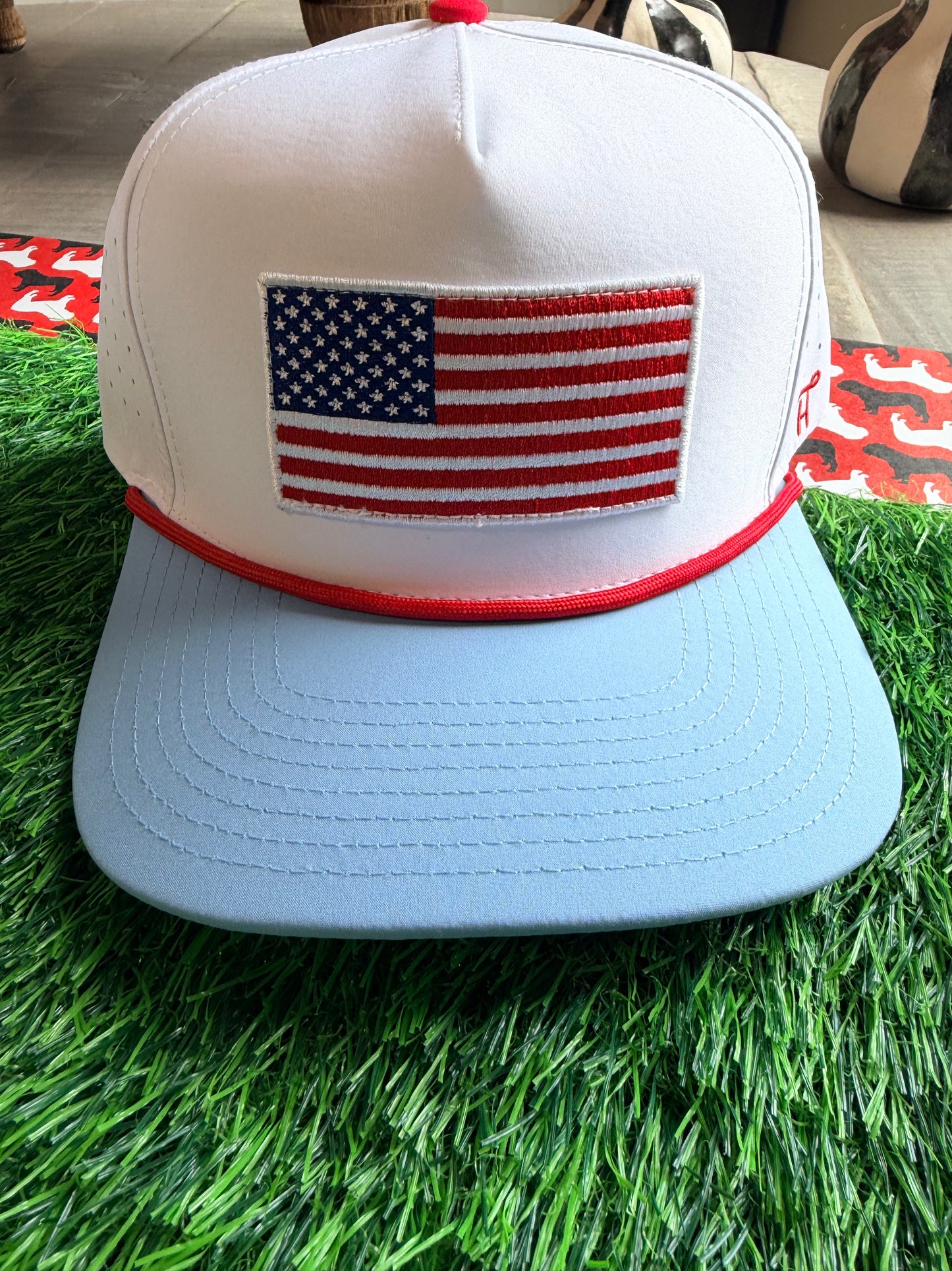 Flag hat rope hat