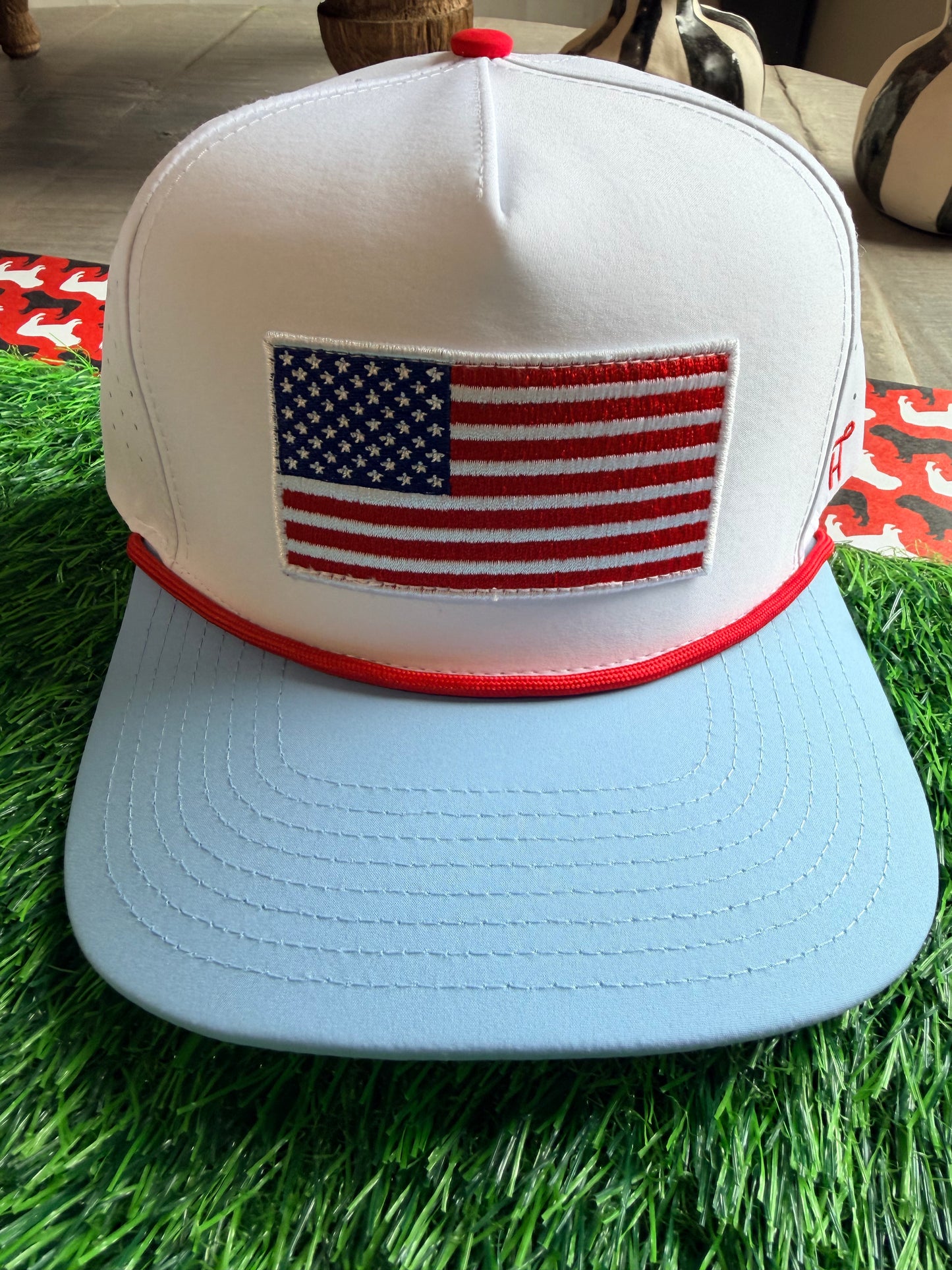 Flag hat rope hat