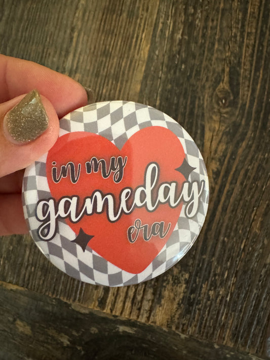 In my game day era button for games! Small