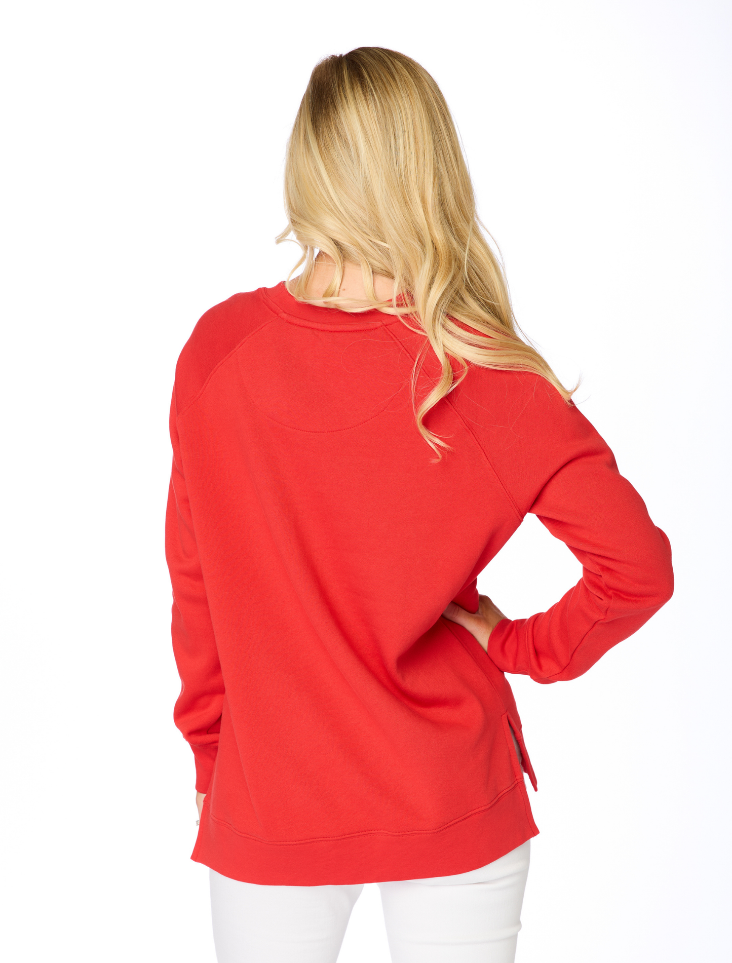 Boutique longer sweatshirt red dawgs UGA fall collection