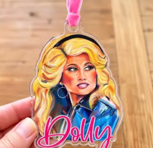 Acrylic Dolly ornament