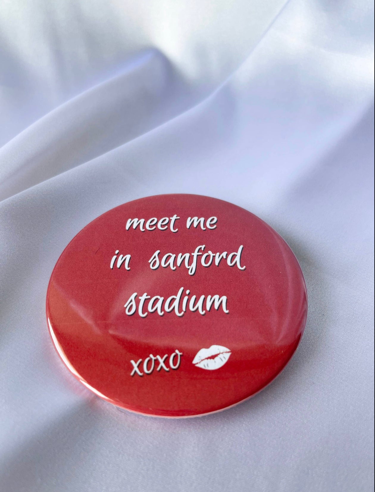 Game day button meet me in Sanford stadium