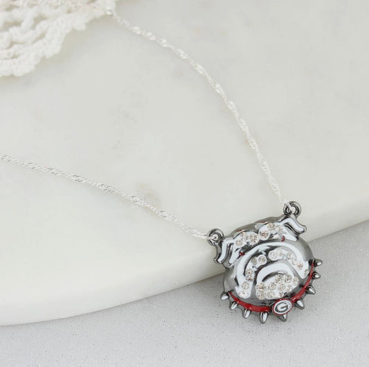 Bulldog licensed necklace