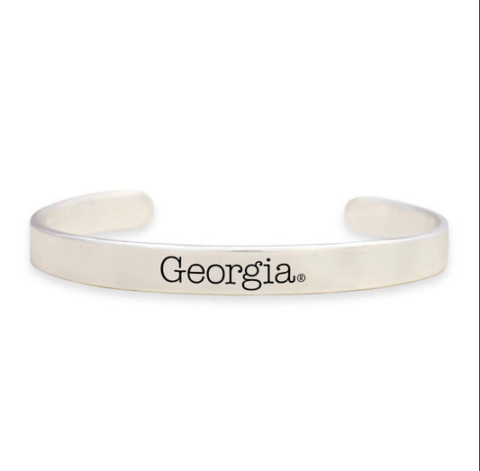 Silver cuff georgia